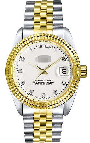 Customized Stainless Steel Watch Bands D101TWH