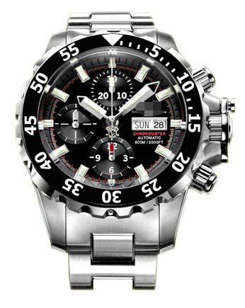 Custom Stainless Steel Watch Bands DC3026A-SC-BK