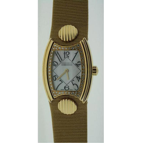 Wholesale Ladies 24mm x 30mm 18k Yellow Gold Watches 