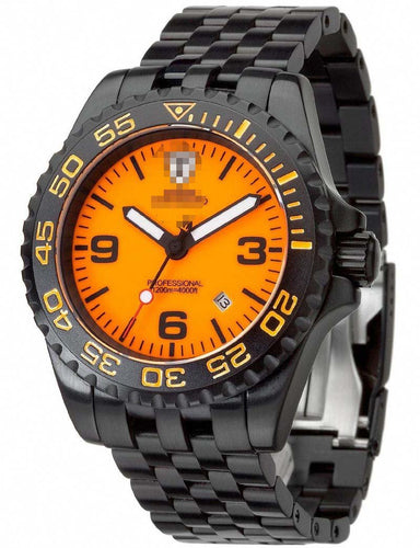 Custom Orange Watch Dial DT1007-E