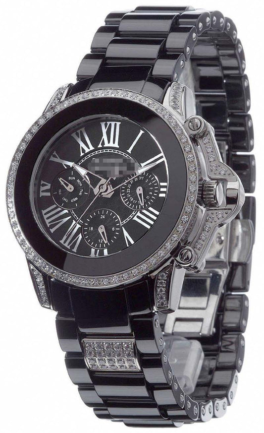 Custom Black Watch Dial DT3004-D