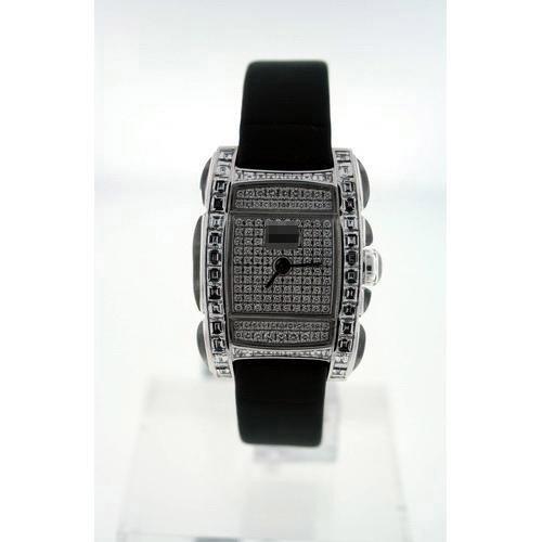 Wholesale Ladies 29mm x 36mm 18k White Gold with Diamonds Watches 