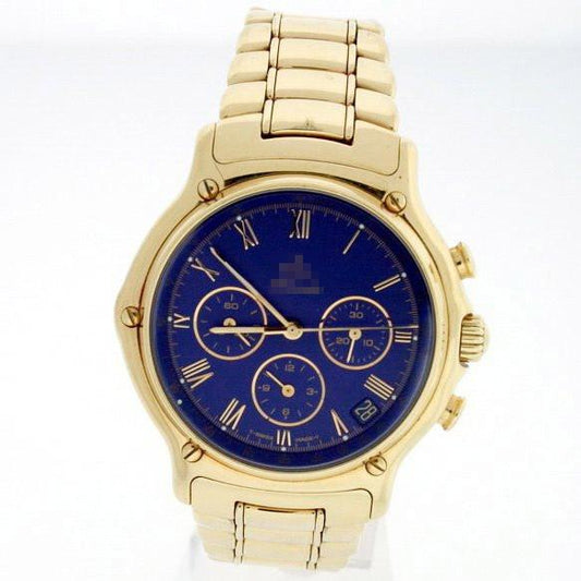 Wholesale Trendy Men's 18k Yellow Gold Automatic Watches 9133