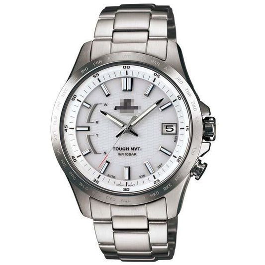 Custom Silver Watch Dial EQW-A100D-7AJF
