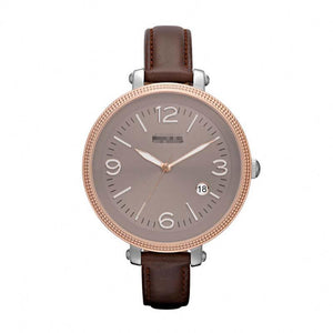 Custom Brown Watch Dial ES3132