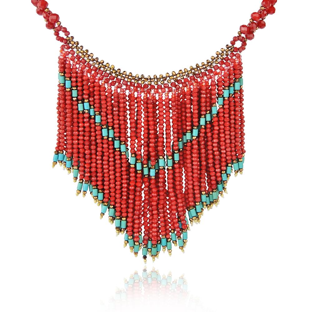 Custom Handmade Fabric Necklaces