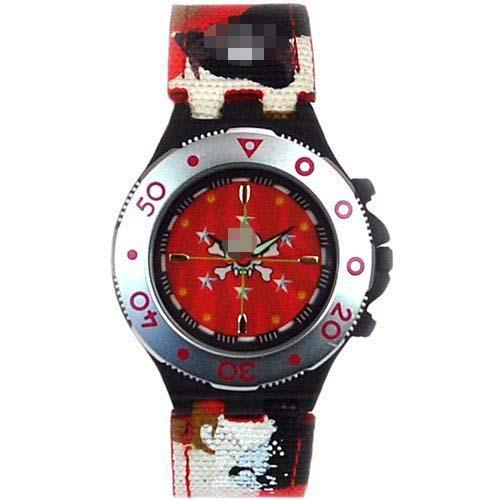 Custom Red Watch Dial