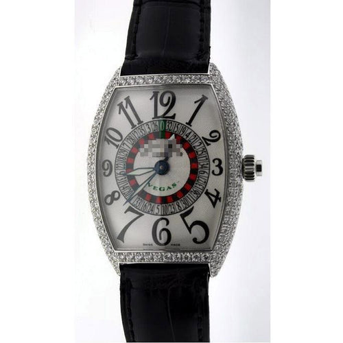 Wholesale Cool Expensive Men's 18k White Gold with Diamonds Automatic Watches 5850D