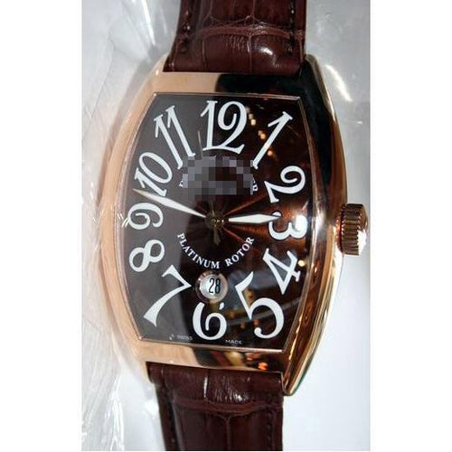 Wholesale Classy Unique Luxury Men's 18k Rose Gold Automatic Watches 8880/SC/DT/RG