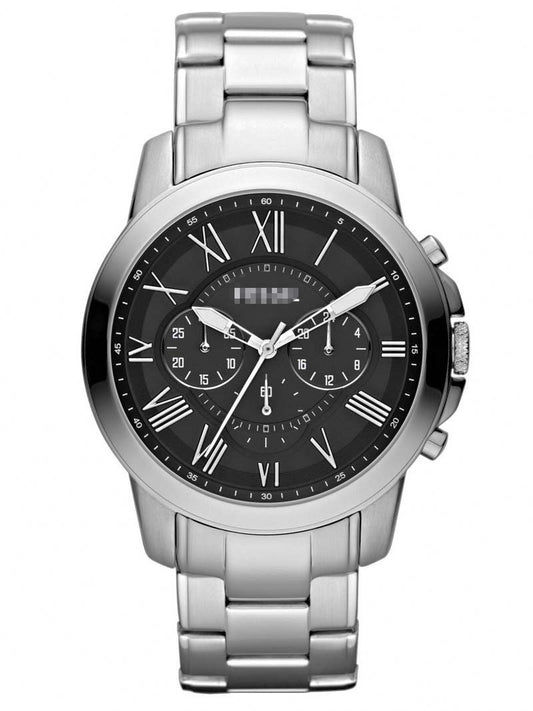 Custom Black Watch Dial FS4736