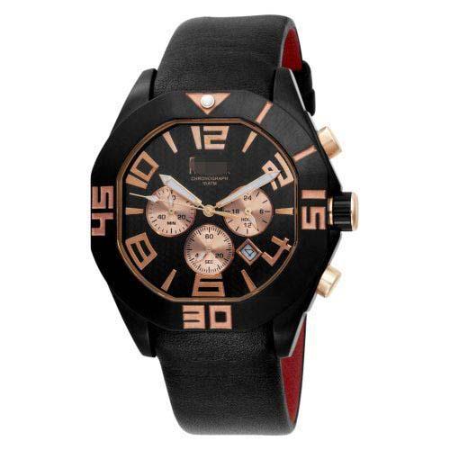 Wholesale Leather Watch Straps HA8188CHB-RG