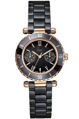 Custom Black Watch Dial I42004L2