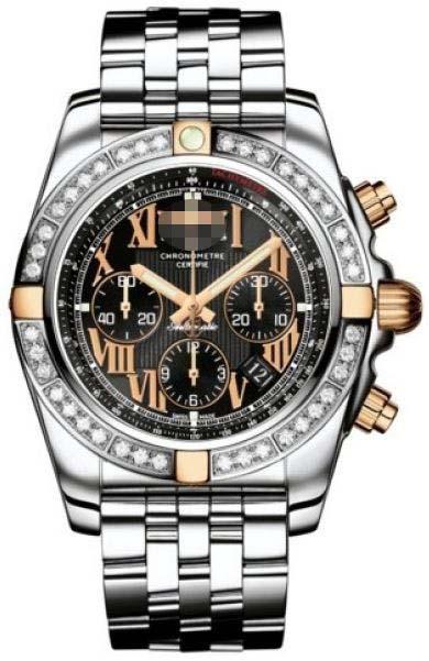 Custom Black Watch Face IB011053/B957-SS