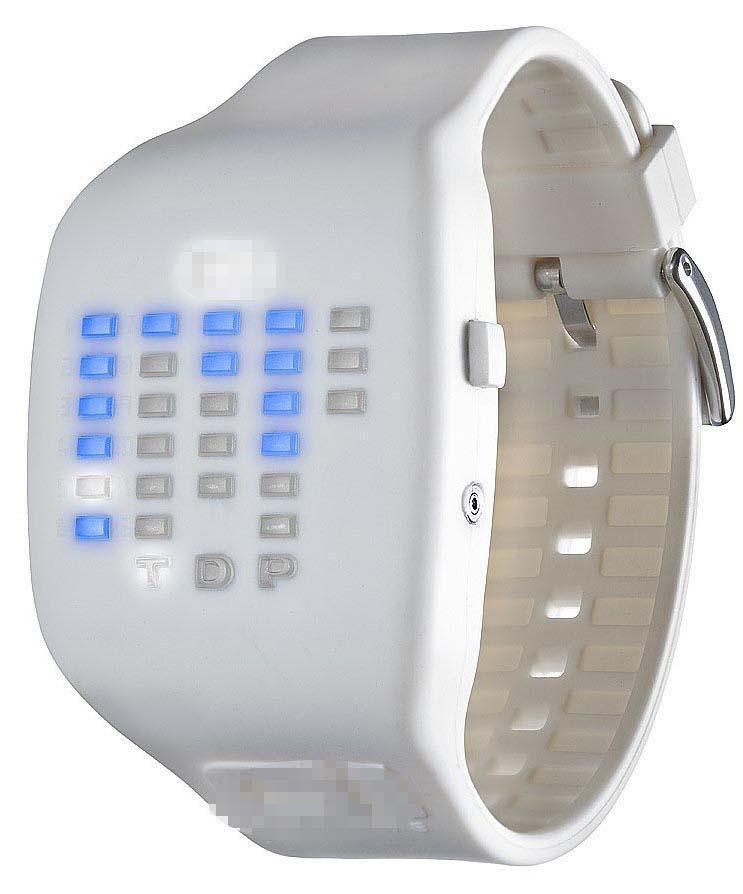 Custom Rubber Watch Bands IC900M3WH