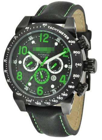 Customize Leather Watch Straps IN2807BKBK
