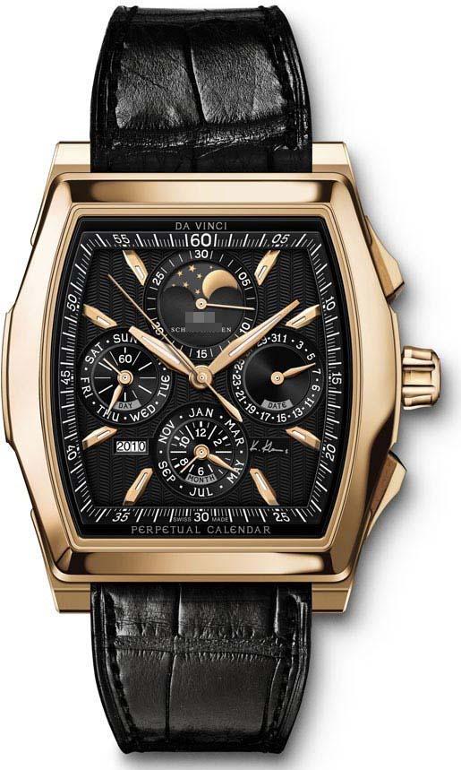 Custom Black Watch Dial IW376205