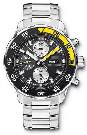 Custom Black Watch Dial IW376701