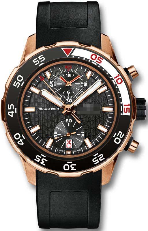 Custom Made Black Watch Dial IW376905