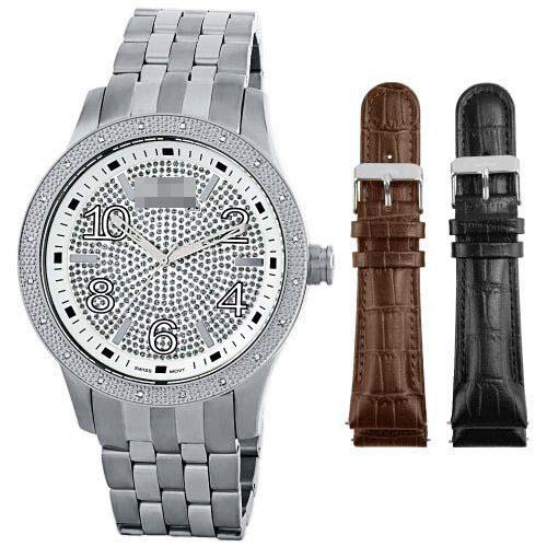 Customised Stainless Steel Watch Bracelets JB-6238-G.2BANDSET