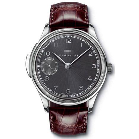 Expensive Good Looking Customized Men's 18k White Gold Manual Wind Watches IW5242-05