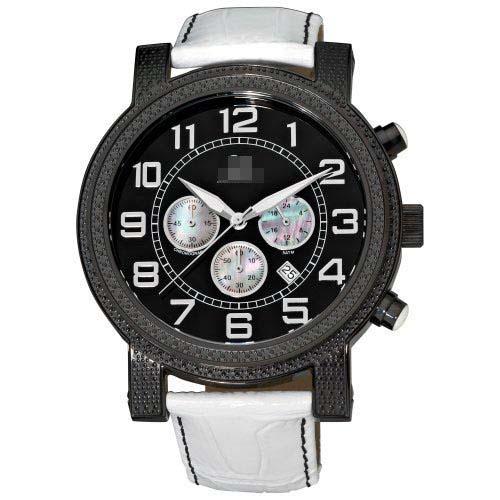 Custom Leather Watch Bands JS-07-BK