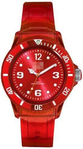Custom Red Watch Dial