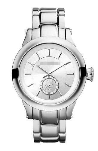 Custom Silver Watch Face