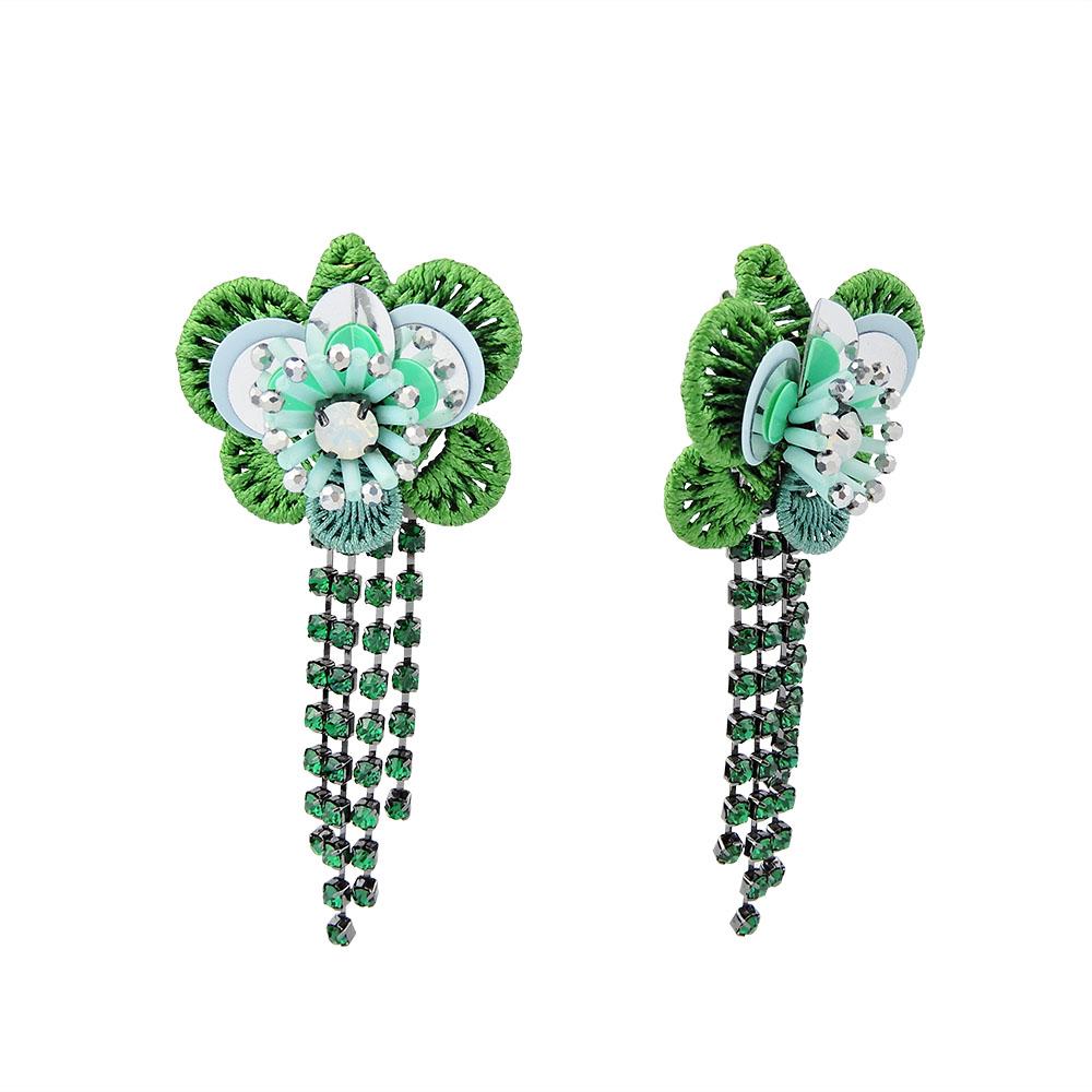 Custom White Handmade Earrings Jewelry