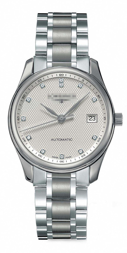 Customized Silver Watch Face L2.518.4.77.6