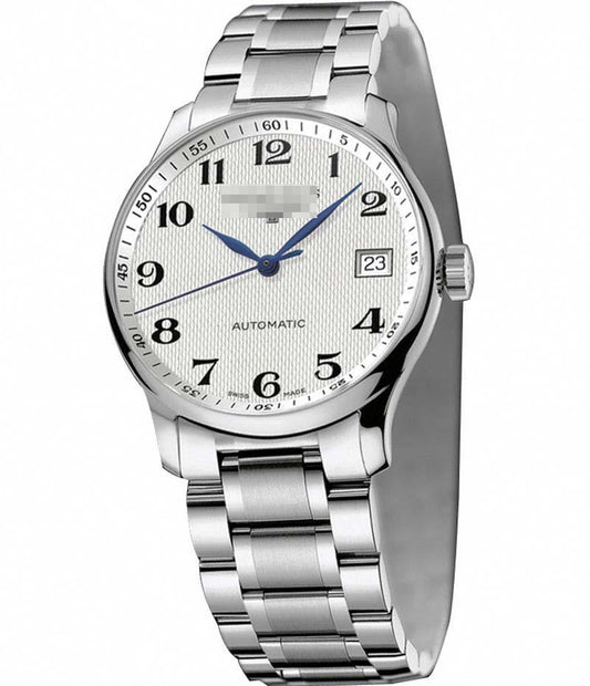 Custom Silver Watch Dial L2.518.4.78.6