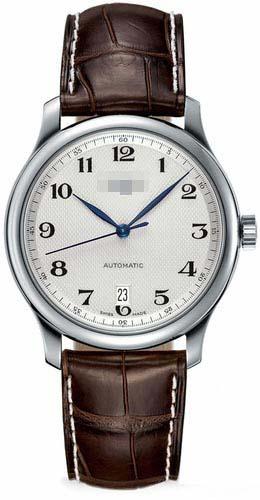 Custom Silver Watch Face L2.628.4.78.3