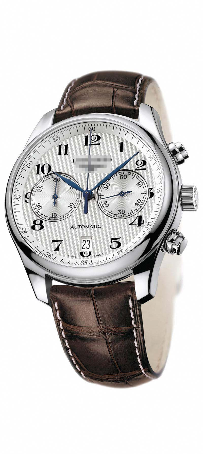 Custom Silver Watch Dial L2.629.4.78.5