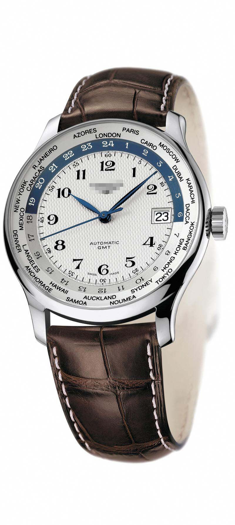 Custom Silver Watch Face L2.631.4.70.5