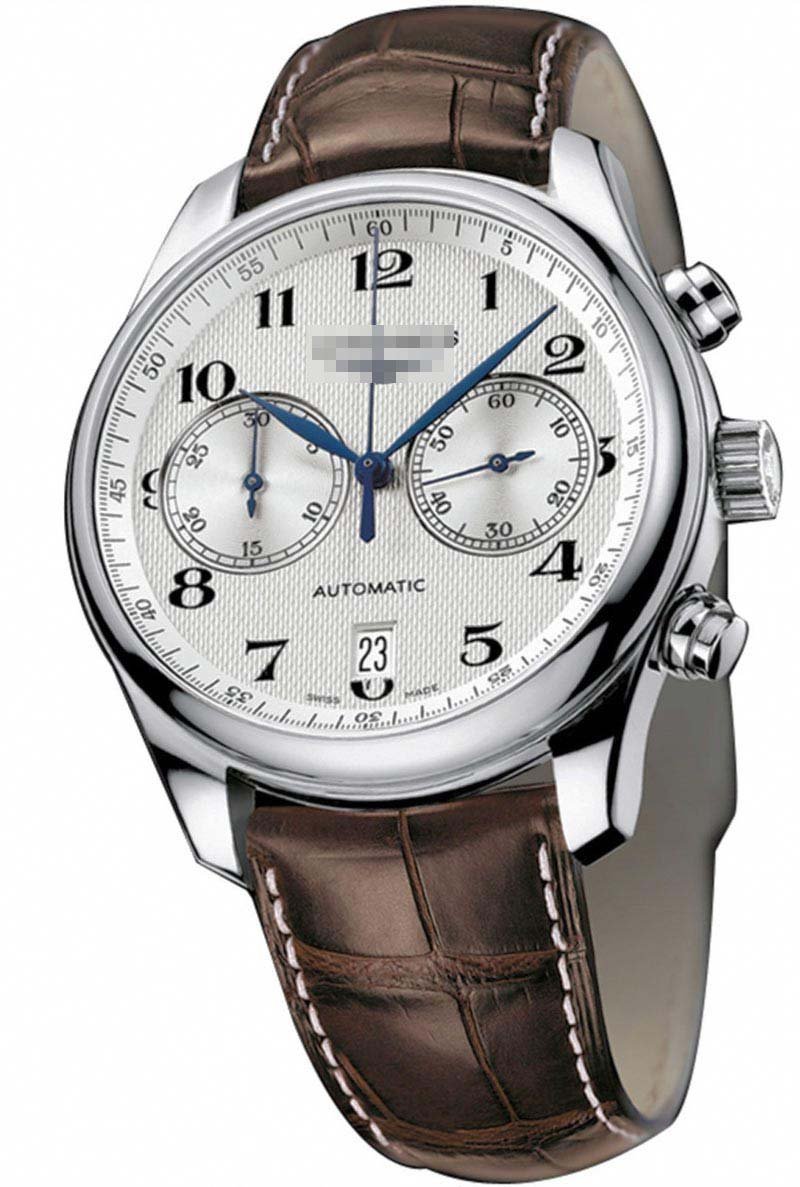 Custom Silver Watch Dial L2.669.4.78.3