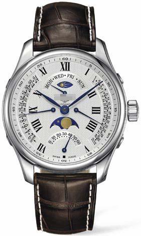 Customized White Watch Face L2.739.4.71.3