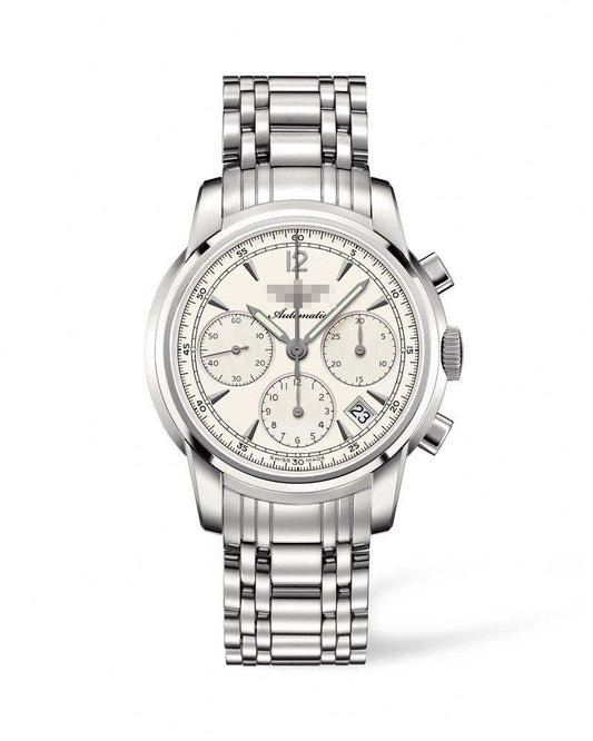 Custom Silver Watch Dial L2.752.4.72.6