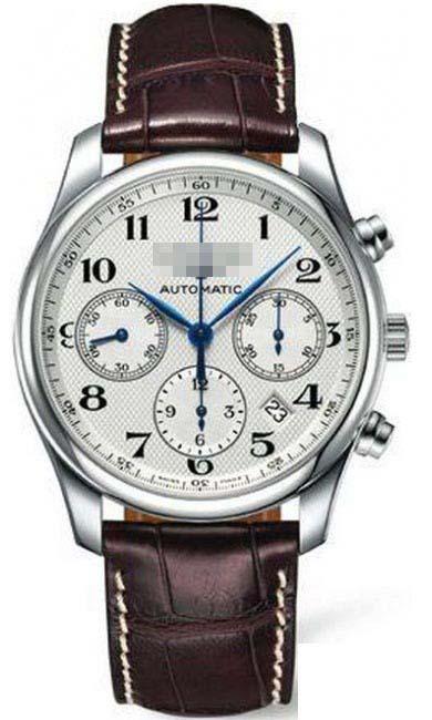 Custom Silver Watch Dial L2.759.4.78.3