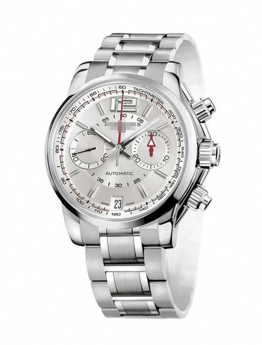 Custom Silver Watch Dial L3.666.4.76.6