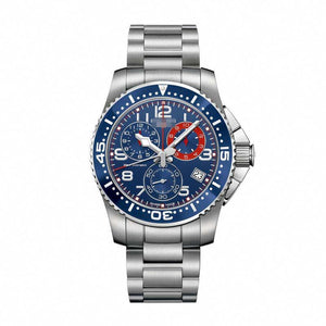 Custom Blue Watch Face L3.690.4.03.6