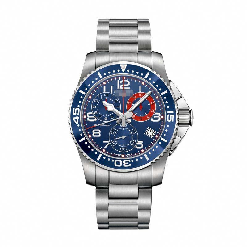 Custom Blue Watch Face L3.690.4.03.6