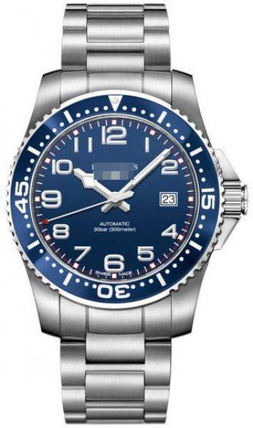 Custom Blue Watch Dial L3.695.4.03.6