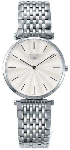 Custom Made Silver Watch Dial L4.709.4.73.6