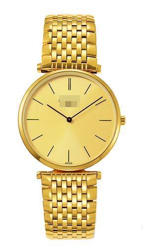 Custom Made Gold Watch Face L4.800.2.32.8