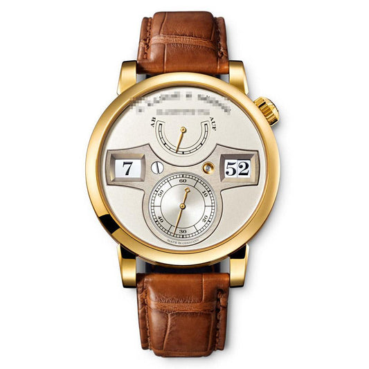 Wholesale Unique Luxury High Quality Men's 18k Yellow Gold Manual Wind Watches 140.021