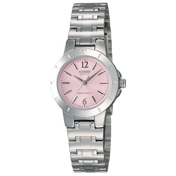 Custom Pink Watch Face LTP-1177A-4A1JF