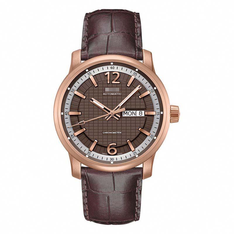 Custom Brown Watch Dial M019.631.36.297.00