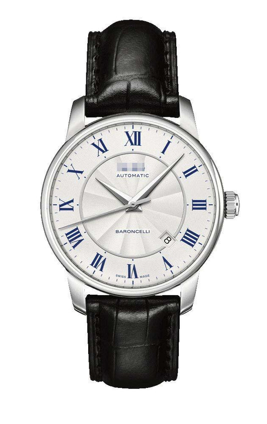 Custom Silver Watch Face M8600.4.21.4