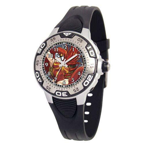 Custom Plastic Watch Bands MA0108-D362-BLACK