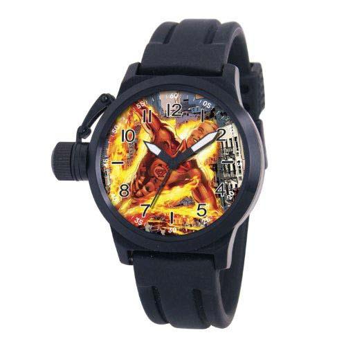 Customize Rubber Watch Bands MA0707-D462-BLACKRUBBER