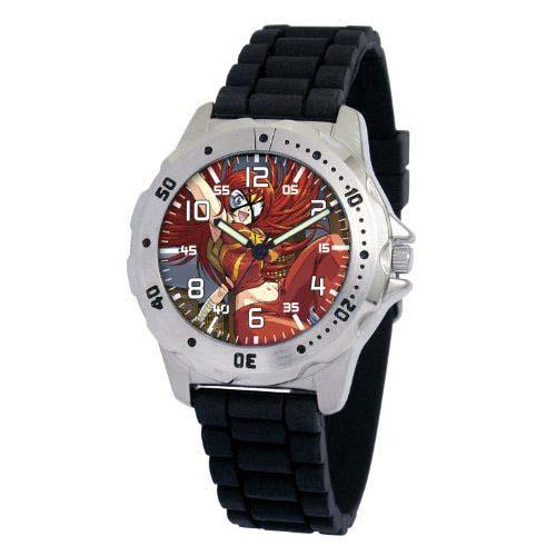 Custom Rubber Watch Bands MA0710-D178-BLACKRUBBER